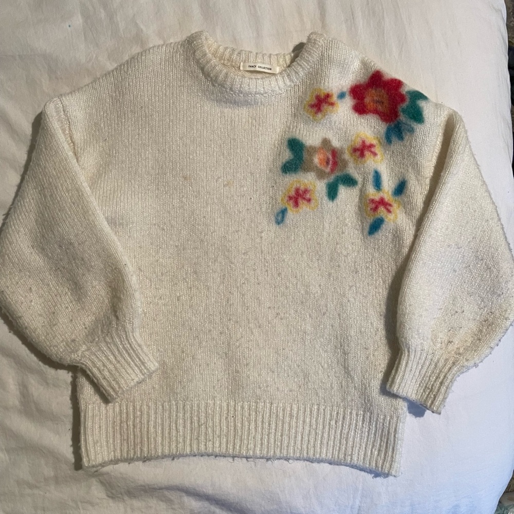 Zara girls sweater